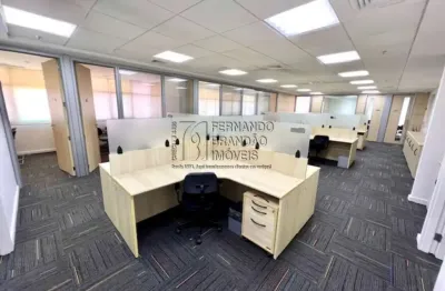 Alugo andar corrido comercial em botafogo, rio de janeiro - 541m² com 12 vagas de garagem e infraestrutura completa