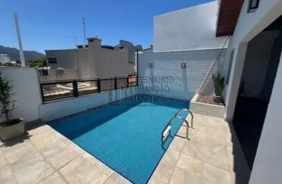 Jardim oceânico, vendo cobertura de luxo na barra da tijuca, rio de janeiro c/ 5 quartos, 3 suítes, 4 salas, 4 banheiros, 3 vagas de garagem - 285m²
