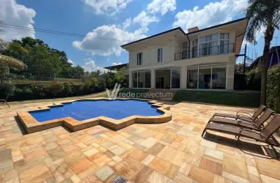 Casa em condomínio fechado com 5 quartos à venda na avenida alaôr faria de barros, s/n°, chácara são rafael, campinas, 702 m2 por r$ 3.700.000