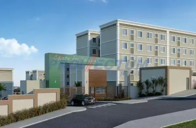 Apartamento com 2 quartos à venda na rua professor mauricio francisco ceolin, 58, loteamento residencial parque dos cantos, campinas, 47 m2 por r$ 215.000