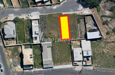 Terreno à venda na rua professor mauricio knobel, 326, residencial parque da fazenda, campinas por r$ 234.777