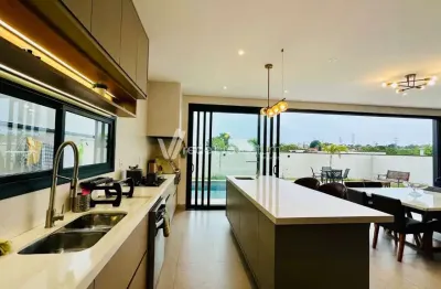 Casa em condomínio fechado com 5 quartos à venda na avenida carlos diaulas serpa, 220, loteamento parque dos alecrins, campinas, 265 m2 por r$ 2.800.000