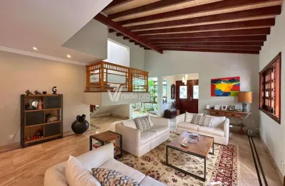 Casa em condomínio fechado com 5 quartos à venda na estrada francisco von zuben, 1, chácara flora, valinhos, 822 m2 por r$ 2.900.000