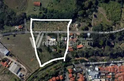 Terreno à venda na estrada municipal francisco joão perissinotto, 100, parque imperador, campinas, 350 m2 por r$ 10.000.000