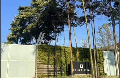 Terreno em condomínio fechado à venda na avenida mackenzie, km5, loteamento residencial pedra alta (sousas), campinas por r$ 1.090.000