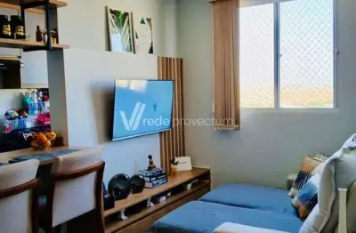 Apartamento com 2 quartos à venda na avenida antonio baptista piva, 1662, jardim flamboyant, paulínia, 47 m2 por r$ 375.000