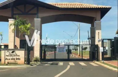 Terreno em condomínio fechado à venda na avenida luiz greco, 600, vila monte alegre, paulínia por r$ 330.000
