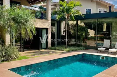 Casa em condomínio fechado com 5 quartos à venda na avenida dona maria franco salgado, 13, jardim botânico (sousas), campinas, 479 m2 por r$ 3.850.000
