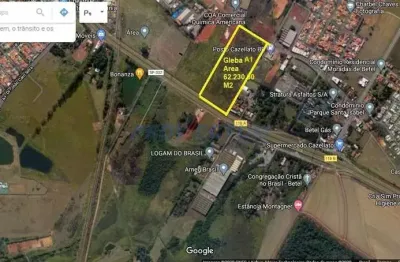 Terreno comercial à venda na rodovia professor zeferino vaz, km 119, betel, paulínia por r$ 18.670.000