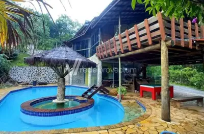 Chácara / sítio com 6 quartos à venda na rua ana fratta de paula, s/n°, parque jatibaia (sousas), campinas, 400 m2 por r$ 1.800.000