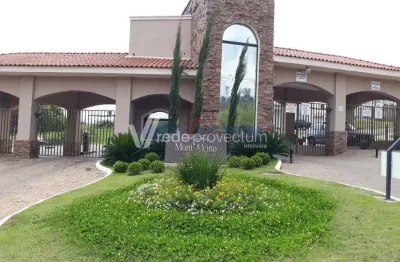 Terreno em condomínio fechado à venda na estrada municipal do roncáglia, 1090, residencial mont' alcino, valinhos por r$ 450.000