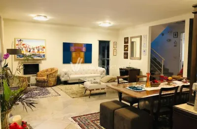 Casa em condomínio fechado com 4 quartos à venda na rua alberto macchi, 43, notre dame, campinas, 311 m2 por r$ 2.200.000