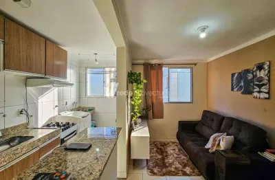 Apartamento com 2 quartos à venda na rua visconde de congonhas do campo, 1085, loteamento parque são martinho, campinas, 45 m2 por r$ 200.000