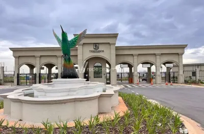 Terreno em condomínio fechado à venda na avenida prefeito josé lozano araújo, 3580, parque brasil 500, paulínia por r$ 305.000