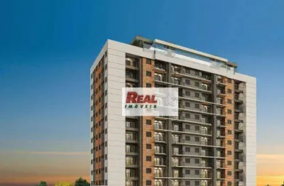 Apartamento com 1 dormitório à venda, 48 m² por r$ 425.384,44 - jardim paulista - araçatuba/sp
