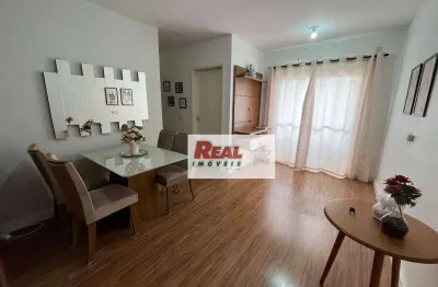 Apartamento com 2 dormitórios à venda, 55 m² por r$ 190.000,00 - conjunto habitacional doutor antônio villela silva - araçatuba/sp