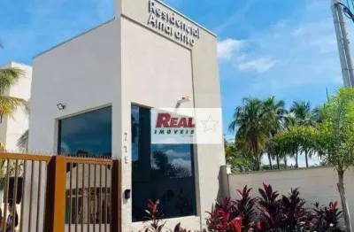 Apartamento novo com 2 dormitórios à venda, 47 m² por r$ 200.000 - parque industrial - araçatuba/sp