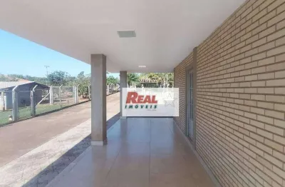 Rancho com 2 dormitórios à venda, 252 m² por r$ 550.000,00 - condomínio córrego azul - araçatuba/sp