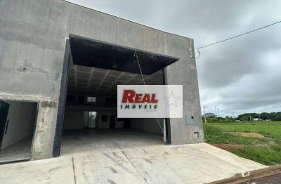 Barracão para alugar, 273 m² por r$ 5.500/mês - costa ville ii - araçatuba/sp