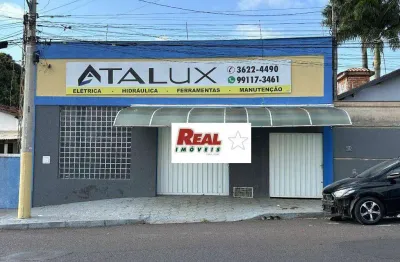 Salão para alugar, 131 m² por r$ 2.000/mês - umuarama - araçatuba/sp