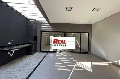Casa nova com 2 dormitórios (01 suíte) à venda, 104 m² por r$ 390.000 - jardim costa rica - birigüi/sp