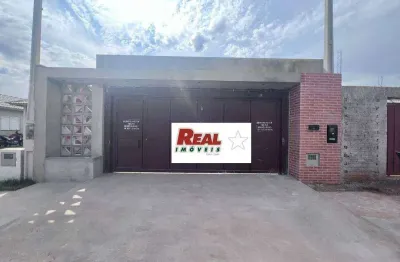 Casa com 2 dormitórios para alugar, 43 m² por r$ 1.000/mês - aeroporto - araçatuba/sp