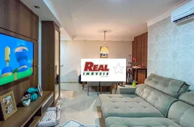 Apartamento com 2 dormitórios para alugar, 78 m² por r$ 3.200/mês - icaray - araçatuba/sp