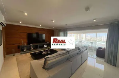 Apartamento com 4 dormitórios para alugar, 250 m² por r$ 9.192,19/mês - centro - araçatuba/sp