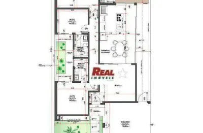 Casa à venda em construção - condomínio costa home - araçatuba