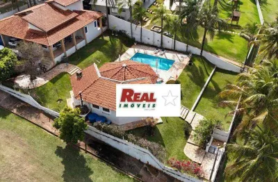 Rancho com 3 dormitórios à venda, 300 m² por r$ 1.600.000 - condomínio ventura - araçatuba/sp