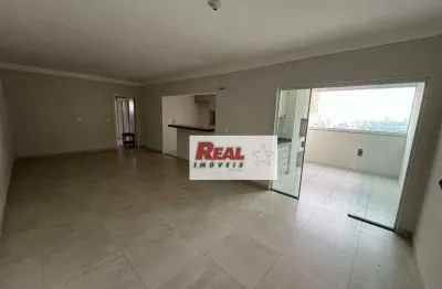 Apartamento com 3 dormitórios para alugar, 116 m² por r$ 3.367,00/mês - concórdia ii - araçatuba/sp