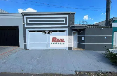 Casa com 3 dormitórios para alugar, 220 m² por r$ 3.624,73/mês - jardim brasília - araçatuba/sp