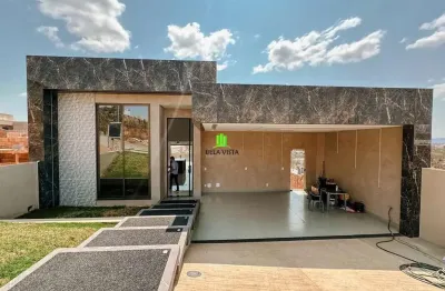 Casa em condomínio fechado com 3 quartos à venda na três, 65, parque dos buritis, lagoa santa por r$ 980.000