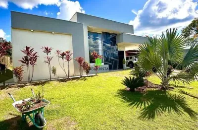 Casa em condomínio fechado com 4 quartos à venda na das murtas, 2064, condomínio estância da mata, jaboticatubas por r$ 1.230.000