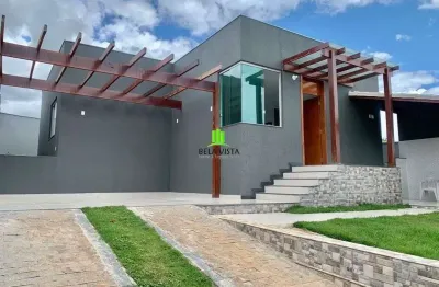 Casa em condomínio fechado com 3 quartos à venda na jerusalém, 241, shalimar, lagoa santa por r$ 600.000