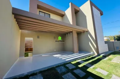 Casa em condomínio fechado com 3 quartos à venda na três,, 90, sobradinho, lagoa santa por r$ 990.000