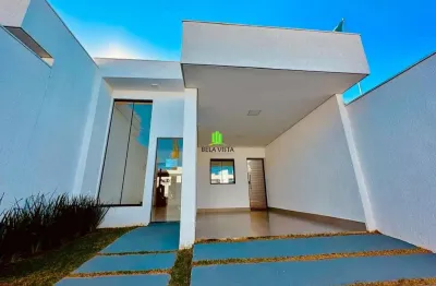 Casa com 3 quartos à venda na barão de mauá, 94, promissão ii, lagoa santa por r$ 570.000