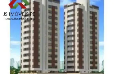 Apartamento à venda em jaboatão dos guararapes-pe, candeias: 2 quartos, 2 salas, 1 banheiro, 2 vagas de garagem, 50m².