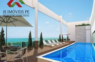 Apartamento 3 quartos beira mar em barra de jangada