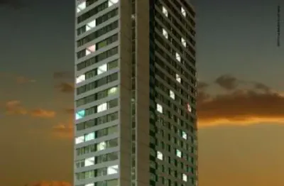 Flat de luxo para locação em barra de jangada, jaboatão dos guararapes-pe: 1 quarto, 1 sala, 1 banheiro, 1 vaga de garagem!
