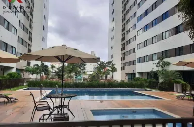 Excelente oportunidade de locação: apartamento de 3 quartos na caxangá, recife-pe, com 2 salas e 2 vagas de garagem!