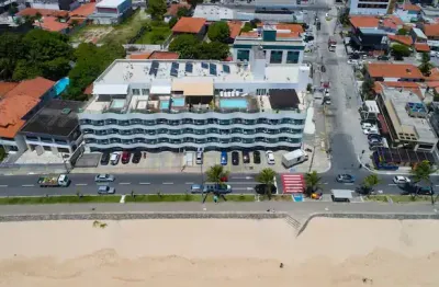 Flat mobiliado a beira de manaira com vista definitiva da praia