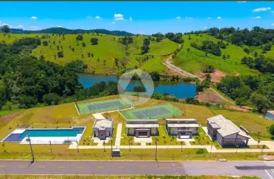 Terreno em condomínio fechado à venda na alameda creta, reserva santa mônica, itupeva por r$ 330.127