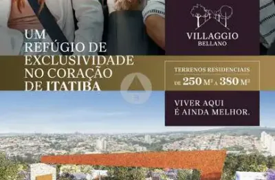 Terreno à venda na avenida benedito alves barbosa sobrinho, residencial reserva bellano, itatiba, 250 m2 por r$ 222.000