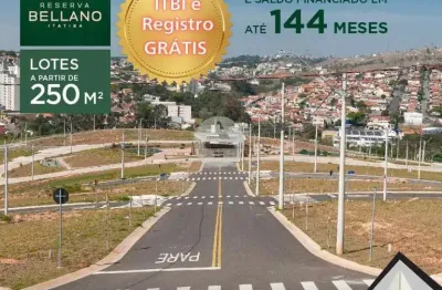 Terreno à venda na avenida benedito alves barbosa sobrinho, jardim santa filomena, itatiba, 250 m2 por r$ 223.000