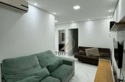 Apartamento com 2 dormitórios à venda por r$ 290.000,00 - tupi - praia grande/sp