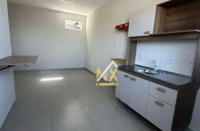 Kitnet com 1 dormitório para alugar, 20 m² por r$ 1.350,00/mês - cordeiros - itajaí/sc