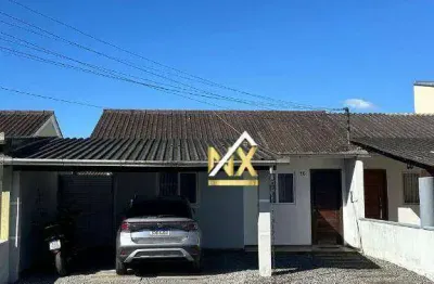 Casa com 2 dormitórios à venda, 75 m² por r$ 450.000 - quilômetro doze - itajaí/sc
