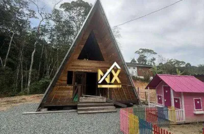 Casa com 1 dormitório à venda, 54 m² por R$ 320.000,00 - Escalvados - Navegantes/SC