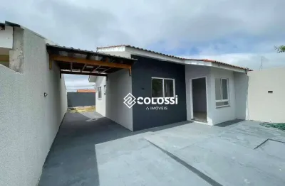 Casa com 2 dormitórios à venda, 52 m² por r$ 239.900,00 - jardim das américas - guarapuava/pr